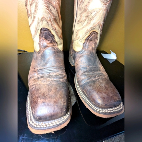 Nocona Boots Men’s Henry Western Work Boots Size 8.5 - Picture 8 of 9